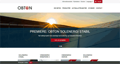 Desktop Screenshot of obton.com